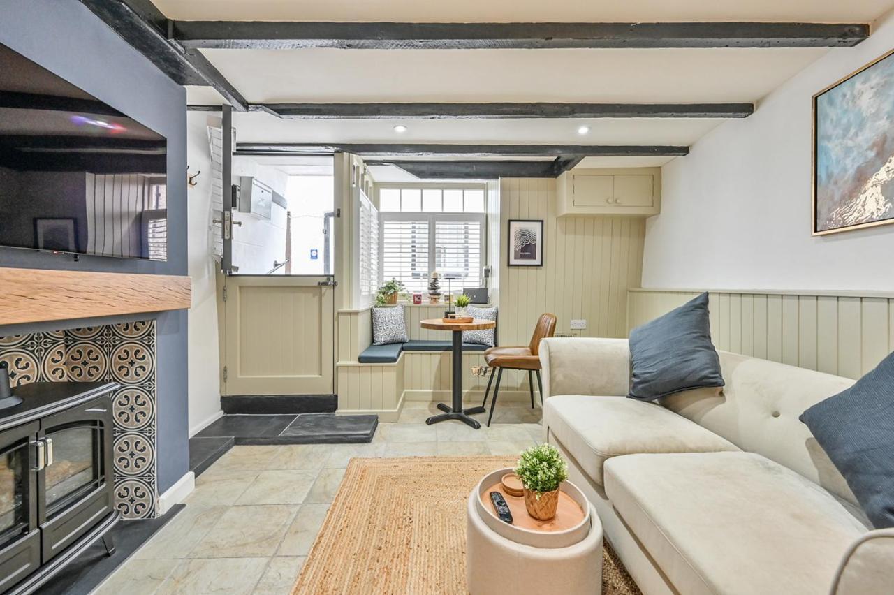 Luxury Couple'S Getaway With River Views And Parking Polperro Exterior photo